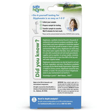 Load image into Gallery viewer, Glyphosate Test Kit - Water, Soil, Plants & Produce