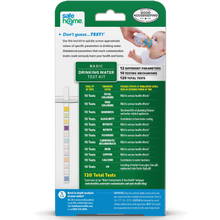 Load image into Gallery viewer, Drinking Water Test Kit - Instant DIY - 120 Total Tests - Safe Home
