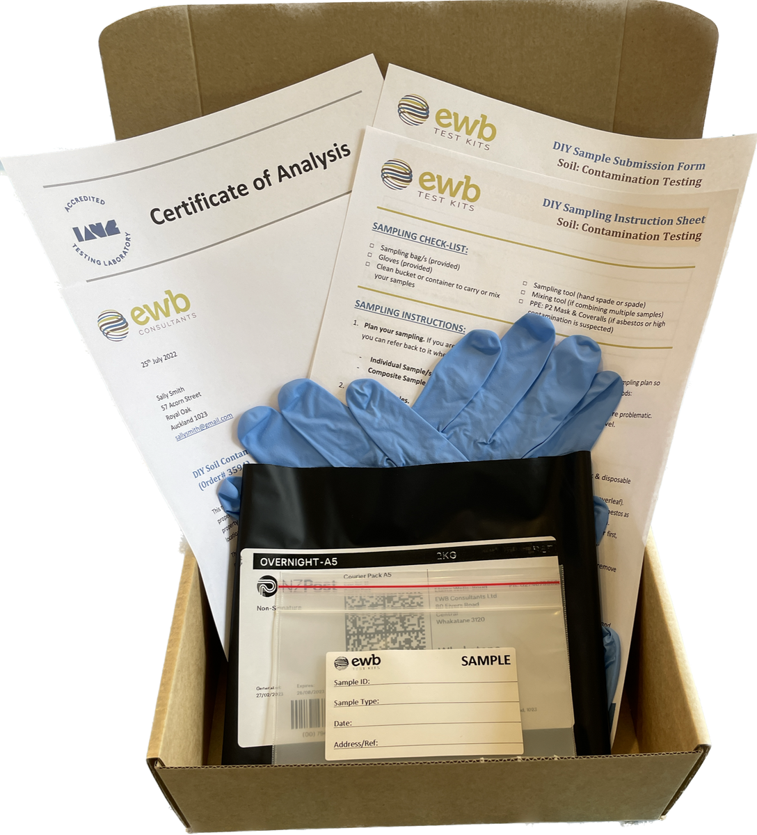 Lead Soil Test Kit EWB Test Kits